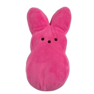 PEEPS Pink Bunny Rabbit 11” Large Plush Stuffed Animal Toy